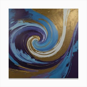 Swirl Paintings Art Print Canvas Print