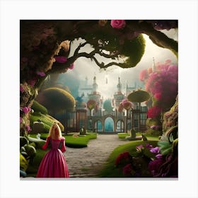 Alice in Wonderland Canvas Print