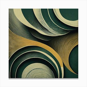 Flowing Stone Tri Tone_#3 Canvas Print