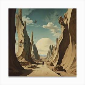 Desert Landscape 6 Canvas Print