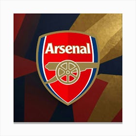 Arsenal F.C Logo Wall Art 9 Canvas Print