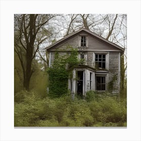 Abandoned House Canvas Print