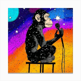 Tripping Monkey Canvas Print