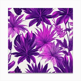 Botanical Pattern 3 Canvas Print