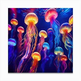 Jellyfish 4 Canvas Print