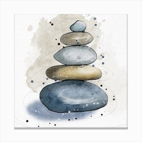 Zen Stones Canvas Print