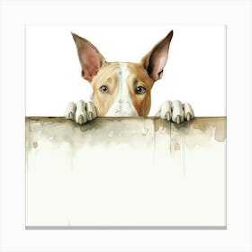 Bull Terrier 3 Canvas Print