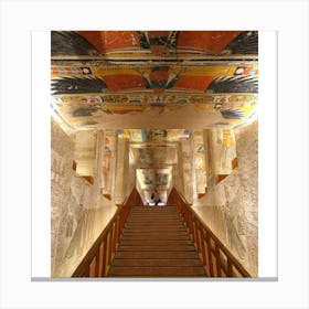 Pharaonic temple Canvas Print