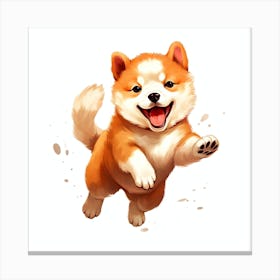 Shiba Inu 3 Canvas Print