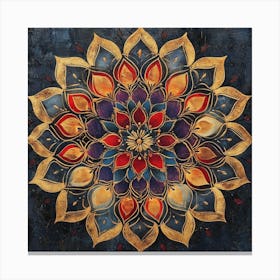 Mandala Art 4 Canvas Print