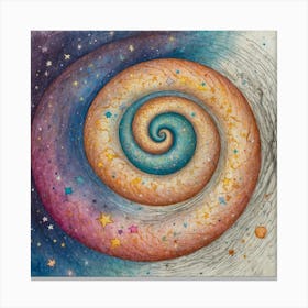 Spiral Spiral Canvas Print