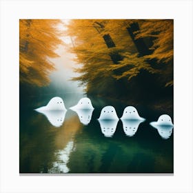 Ghosts In The Water 1 Canvas Print