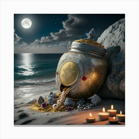 Talisman Of The Moon Canvas Print