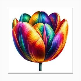 Colorful Tulip Canvas Print
