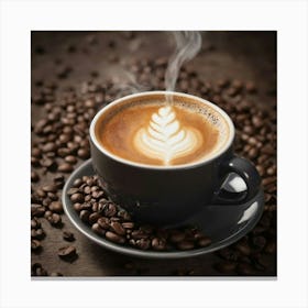 Coffee Latte 1 Canvas Print