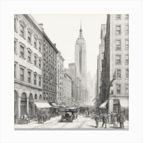 Empire State Building 2 Canvas Print