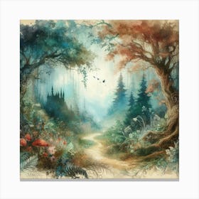 Fairytale Forest 16 Canvas Print