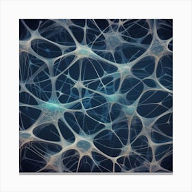 Neural Network 7 Canvas Print
