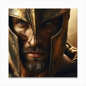 Sparta Warrior Canvas Print