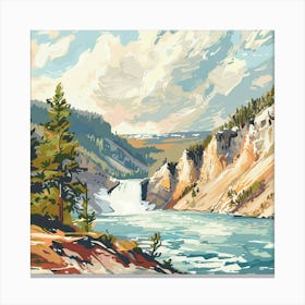 Yellowstone River 1 Canvas Print