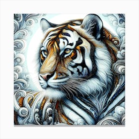 Wild Animal Illustration 203 Canvas Print