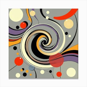 Abstract Swirl - Abstract Stock Videos & Royalty-Free Footage Canvas Print