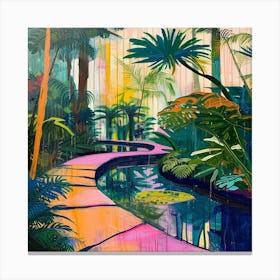 Colourful Gardens Phipps Conservatory And Botanic Gardens Usa 1 Canvas Print