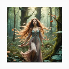 Fairy Forest 3 Canvas Print