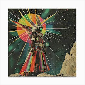 Retro futuristic Canvas Print