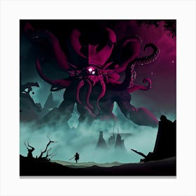 The Abyss Beckons Canvas Print