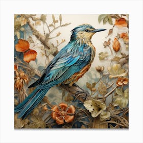 Bird In A Tree Canvas Print