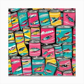 Sardines Art Prints (11) Canvas Print