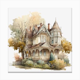 Victorian House 3 Canvas Print