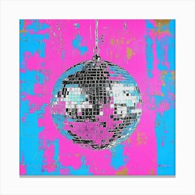 Disco Ball Art 14 Canvas Print