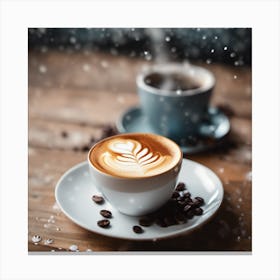 Coffee And Latte Canvas Print