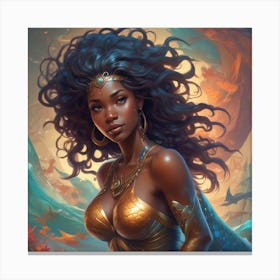 Mermaid 2 Canvas Print