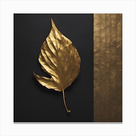 Gold Leaf 1 Canvas Print