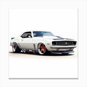 American Muscle Car 004 Canvas Print