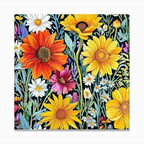 Wildflowers 9 Canvas Print