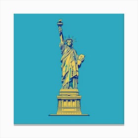 A Statue Of Liberty In New York Vector Design Il 1719923113 3 Canvas Print