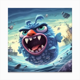 Angry Birds 1 Canvas Print