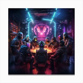 Cyberpunk 2077 1 Canvas Print