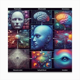 Brain Of Man Canvas Print