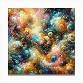 Abstract Painting 63 Canvas Print