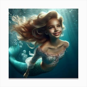 Mermaid 7 Canvas Print