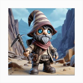 Gnome 4 Canvas Print