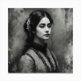 Victorian Portrait Canvas Print