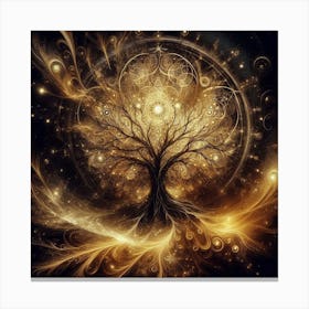 Tree Of Life 424 Canvas Print