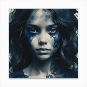 Portrait Of A Girl 5 Canvas Print