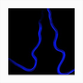 Blue Light Canvas Print